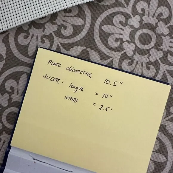 Andrea by Sadek Floral Scalloped Edge Buckingham Cake Plate with Server Spatula - Picture 8 of 8